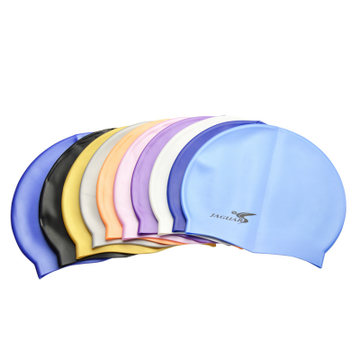 Special Price Jettya Silicone Swimming Cap JIEJIA Waterproof Silicone Swimming Cap SC Monochromatic Swimming Cap Color Random