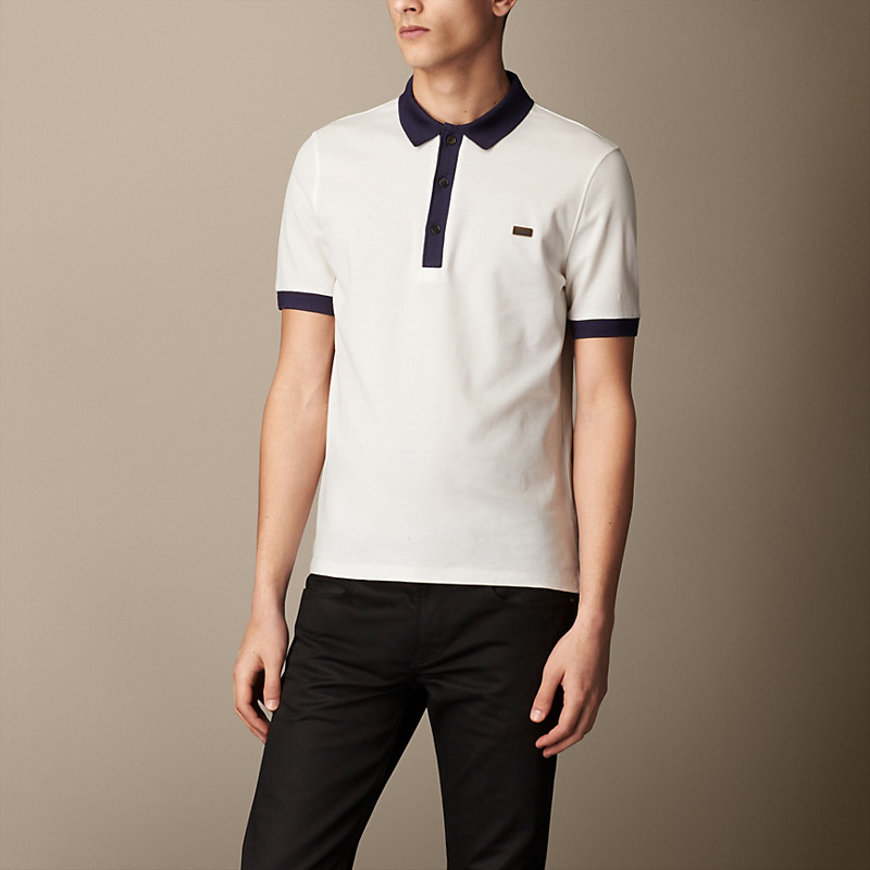 Burberry博柏利 男士丝光棉Polo衫  39177511