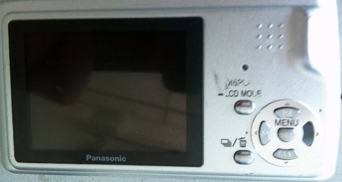 Panasonic TZ1 camera rear shell aluminum alloy shell full metal with keys