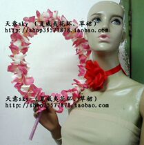 Wreath of wire with handles Dance show Halloween Masquerade Christmas can be made in other colors