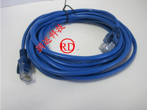 (5m network line, 5m) with crystal heads installed at both ends