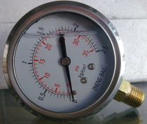 YN60 2 5Kg 35Psi Seismic Pressure Gauge Shanghai Zhengbao Pressure Gauge Factory