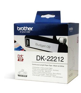 Brothers original clothing label paper DK-22212 label paper 62mm * 15 24m fillin paper