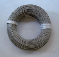 Rubber coated wire rope 1 5mm transparent decoration rope Hanging lanyard model rope Wire rope