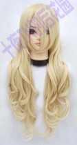 Ten nights TN 80cm Light gold roll High temperature angel Dream Aju Xuelu cos Wig