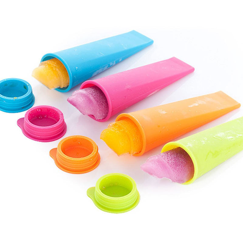 2 packs export single popsicle mold popsicle mold food grade silicone jelly chocolate pudding mold