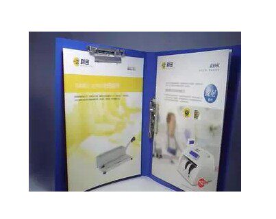 Haoyang to HD-202 double clip folder double powerful clip ultra good quality folder