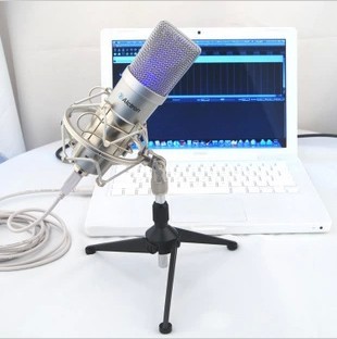 AKTRON UM100 USB condenser microphone Recording microphone Dubbing podcast cover diva dedicated