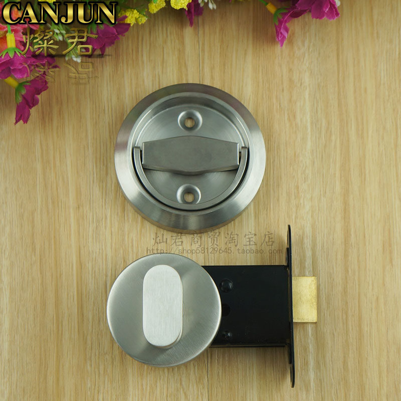 304 stainless steel single - sided stealth lock lock background lock lock hidden lock lock inside invisible lock