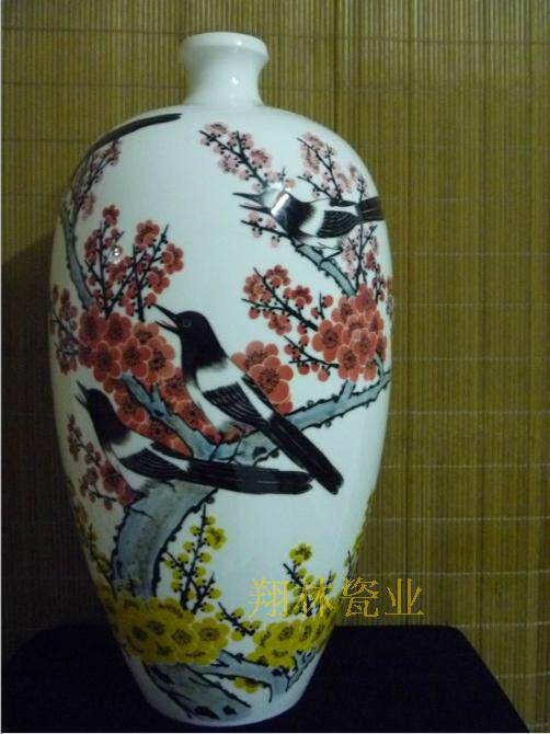 Liling Vase-National Senior arts and crafts master Sun Xinshui works of four Ximing Spring height 50cm