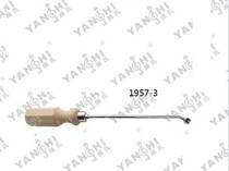 Yans rhythm tool-1957-3 stop for the adjustment of the sound of the wire