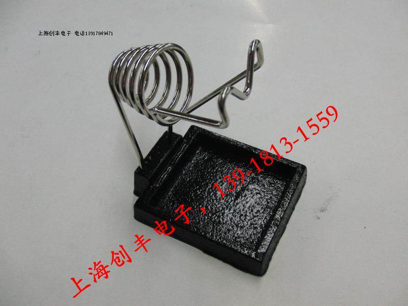 Cast iron square soldering iron holder square fit all kinds of soldering iron welts with dubbing cotton