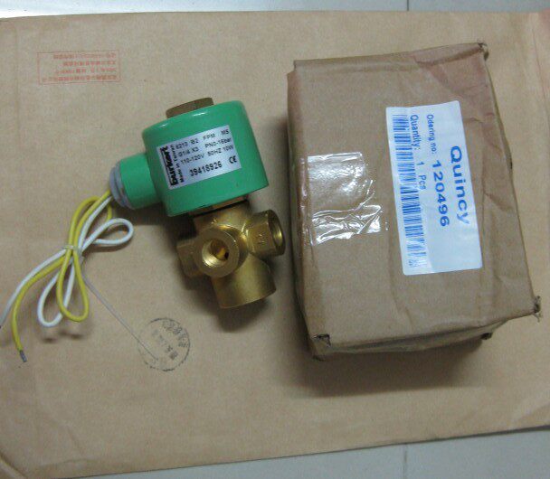 Quincy screw air compressor solenoid valve 129596-003