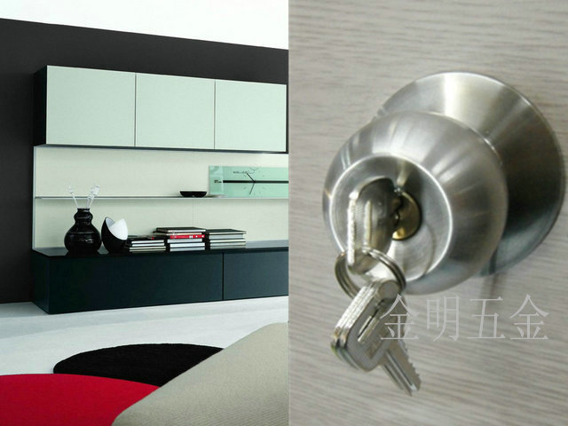 Stainless steel upscale door lock indoor spherical door lock spherical lock spherical lock room door lock lock 5871
