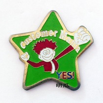 KFC Badge KFC PIN Themed Commemorative Badge Collection Badge Brooch CUSTOMER YES