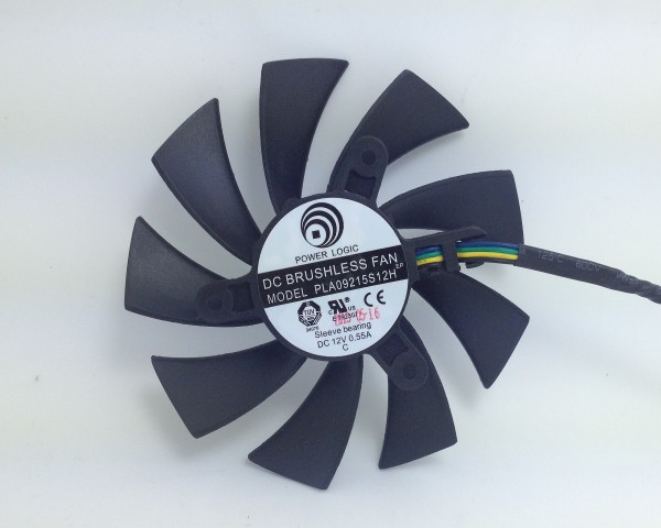 Dylan Hengjin HD7850 Constant Gold Version Graphics Card Single Fan PLA09215S12H Fan 