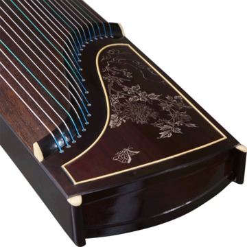 Beginner's entrance examination exam solid wood upscale ancient zither professional playing guzheng solid wood digging and embedding performance verification examination guzheng