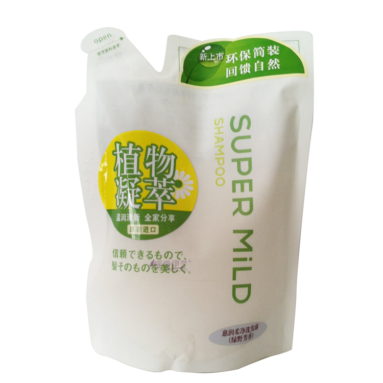 资生堂 惠润柔净洗发露400ml简装 去屑保湿洗发水实惠家庭替换装