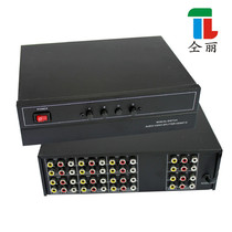 Four-in-twelve-out audio-video switcher switcher VSW4P12 the same Lie audio-video distributor VSW4P12