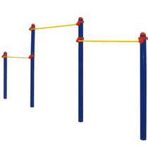 Outdoor fitness path high and low horizontal bar ST06-046 uneven bars