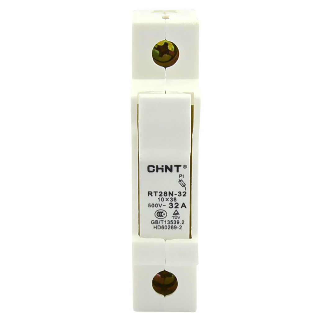 Zhengtai fuse holder base insurance seat without core cylindrical cap seat RT28-32 1P