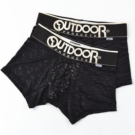 Sakura Home Factory Tail List Men's BAO WEN Zebra Print Sexy Color Low Waist U Convex Flat Four Corners Safety Pants Men