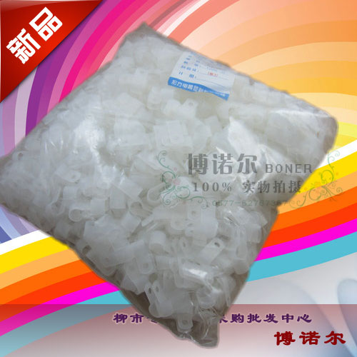 Hongfang R-type wire clip wiring fixing new wire clip wire nail wire buckle fixing wire clip clip wire nail 6 4 8 4 3 3 5 2MM