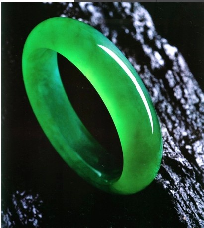 Malay jade bracelet natural all green Malay jade bracelet full of green spinach green bracelet pure green