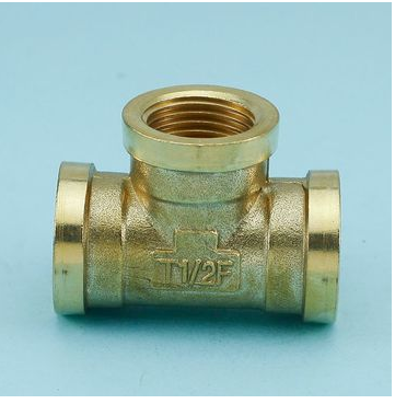 Full copper thicks 4 cents inner wire three - tooth split water split 1 2 4 points inner tooth copper tri - circuit DN 15