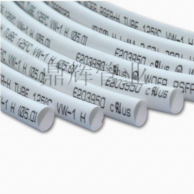 Wall White Heat Shrink Tubing Insulation Sleeves Protection Wire Pipe Flame Retardant Halogen-Free Color Sleeves 1 2 4 6MM