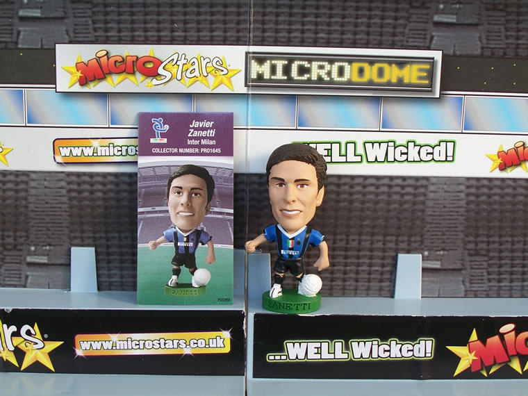 prostars football star doll - Zanetti (Inter Milan bag with star card)