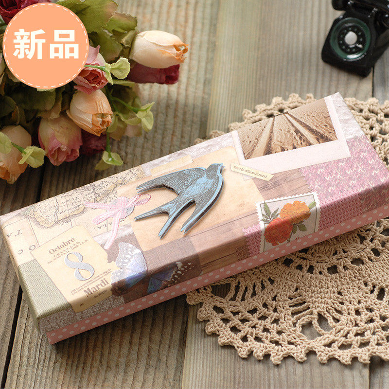Y & Noexquisite fine retro nostalgic cardboard box packing box bag small containing box gift box 92-B-Taobao