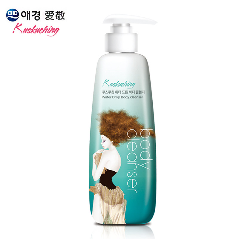 【天猫超市】韩国进口女士沐浴露 爱敬 水润沐浴露600ml 舒爽补水