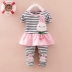 1-2-3-4 một tuổi nữ quần áo mùa thu cho trẻ sơ sinh phù hợp với bé gái bằng vải cotton mùa xuân và váy công chúa dài tay mùa thu bexinhshop shop Phù hợp với trẻ em