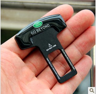 路虎新揽胜运动版极光神行者2发现4安全带插头卡扣汽车内饰改装品