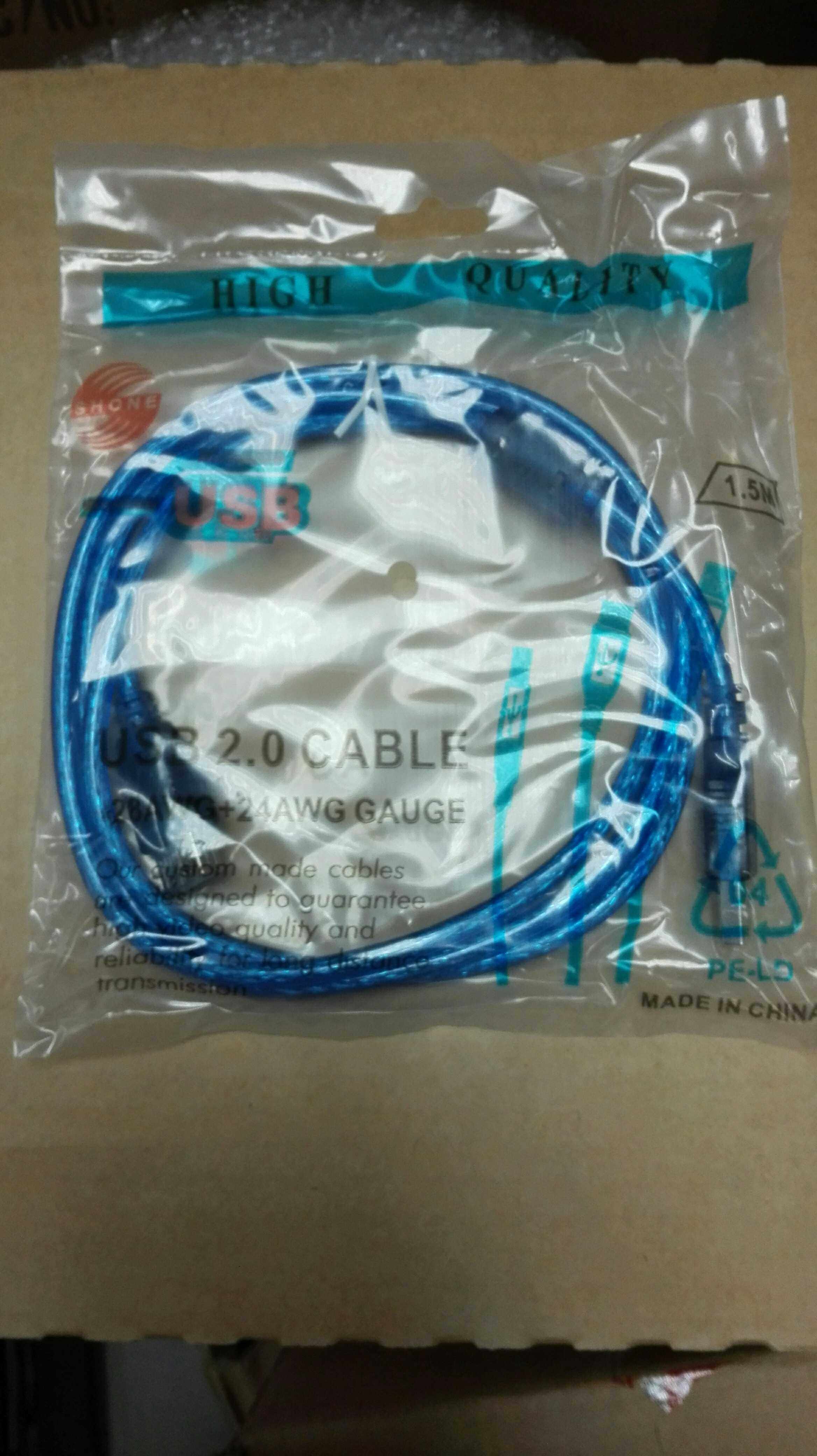 USB data extension cable Male to female Male to male 1 5 meters computer keyboard mouse U disk printing extension cable