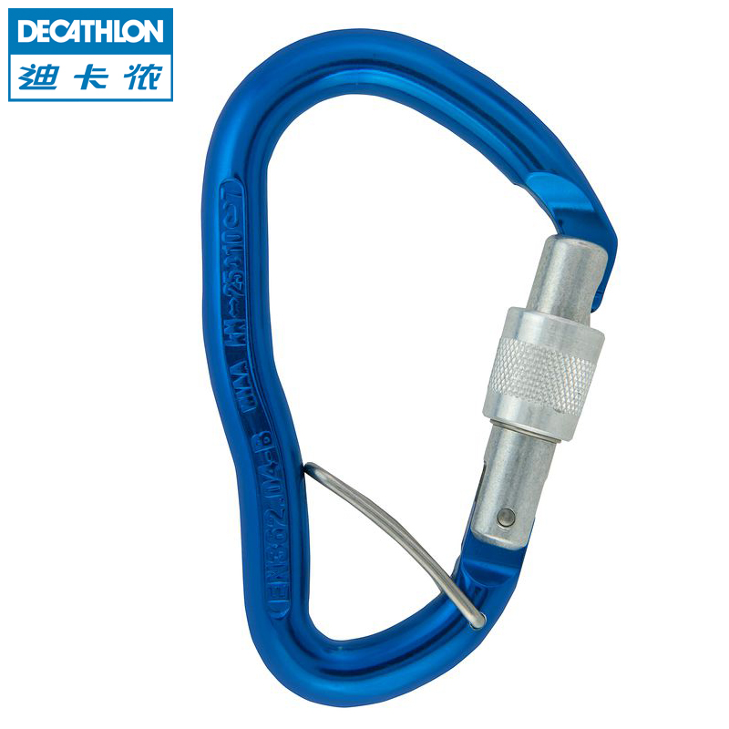迪卡侬 户外攀岩登山攀冰主锁 轻盈易开/关 攀岩运动 SIMOND EQ