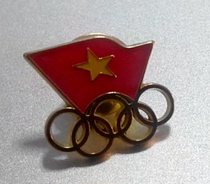 2012 2013 2014 Olympic Games Badge Vietnam Olympic Committee NOC Badge