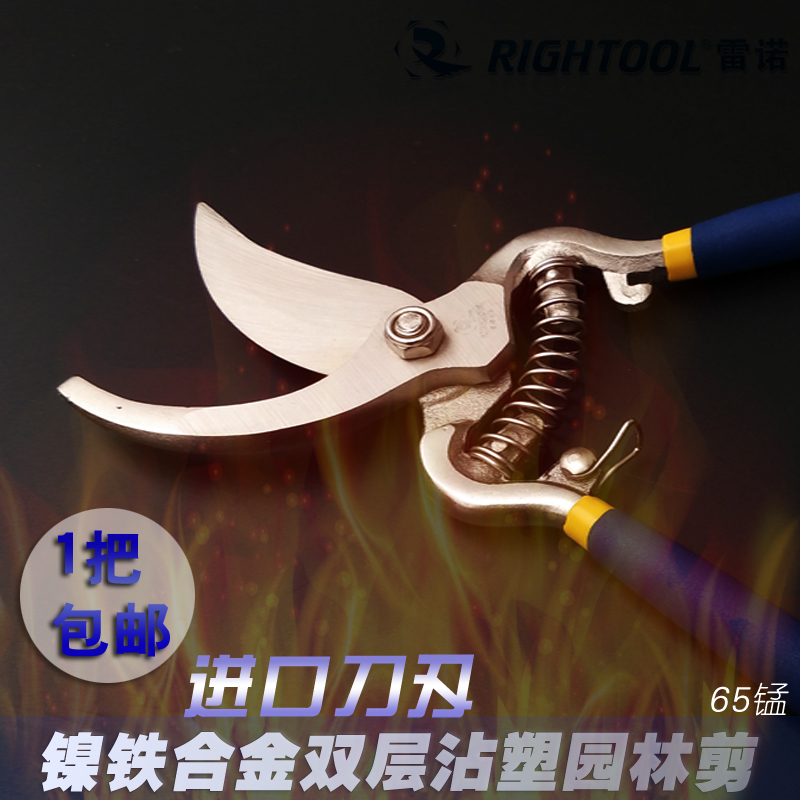 Renault Scissors Flower Branches Cut Twigs Branch Pruner Scissors Fruit Tree Scissors Nickel Alloy Double Dip Plastic Garden Cut 65 manganese