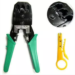 Network line crimping pliers Three-use network line crimping pliers RJ-45 net pliers RJ11 telephone pliers Crimping pliers