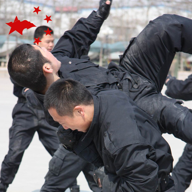 Snow leopard commando combat suit Security work suit Tactical vest Training suit Summer security suit