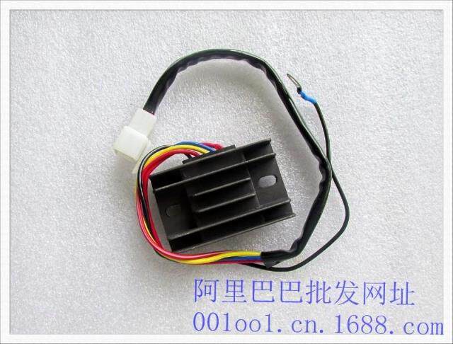 Three-phase full wave regulator (five wire)GN250 GS125 GN125 rectifier regulator