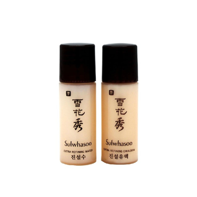 SULWHASOO/雪花秀臻雪/秀/珍雪水乳小样5ML*2 10对起包邮