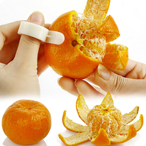 Creative kitchen gadgets home daily necessities clever finger ring orange opener fruit peeling helper wholesale