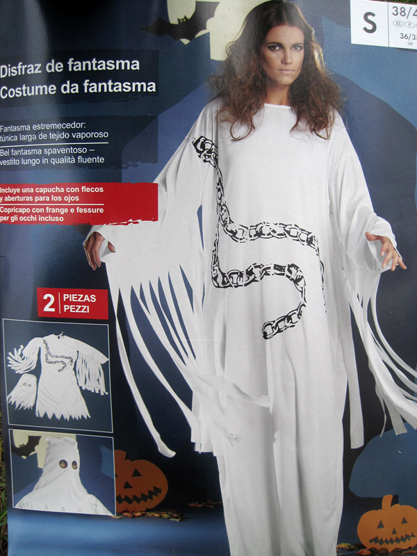 The Halloween costume women's clothing COS FANTAMA clothing lace female ghost dress DS mask to act out