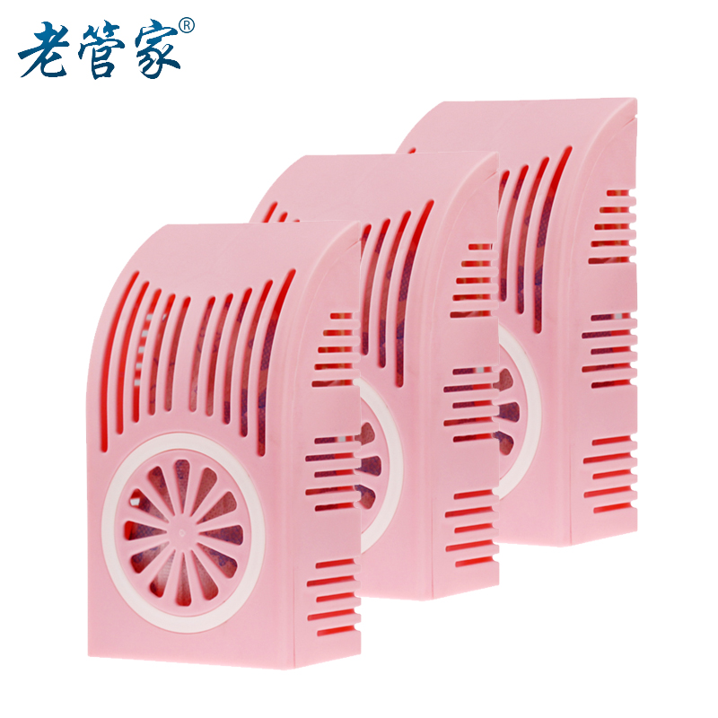 【天猫超市】老管家冰箱除味剂50g*3盒 除异味除臭剂活性炭除