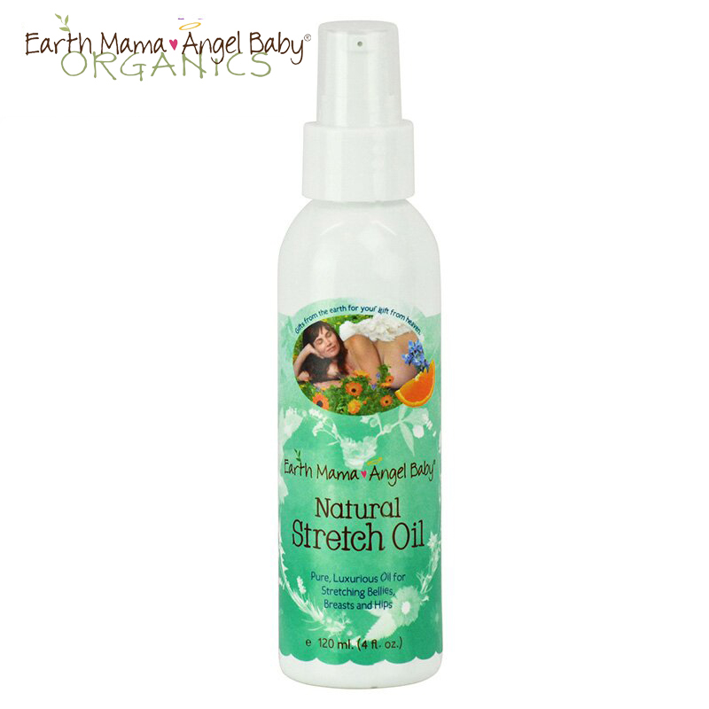 美国Earth Mama Angel Baby地球妈妈天然有机去妊娠纹油120ml