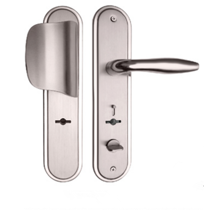 Jiade Weibao series JD-2988-││ small lock body P 304 stainless steel large ear door lock