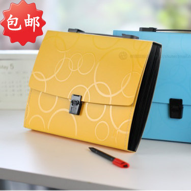 Tree Deed A4 thickened hand multilayer organist bag hand carrying student paper homework folder classification Volume Sub-cashier bag-Taobao