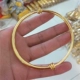 Đồng xu Euro mới vòng chân vòng chân nữ cát vàng Thời trang Hàn Quốc chuông mịn vòng chân trang sức mạ vàng chân nữ - Vòng chân các mẫu lắc chân bạc nữ đẹp Vòng chân